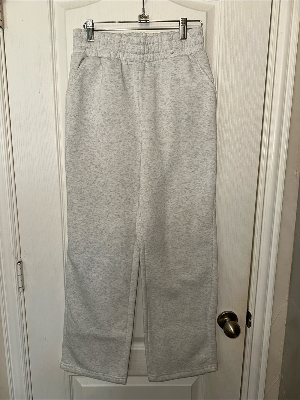 Cozy Heather Gray Fleece Joggers - Soft Everyday Sweatpants